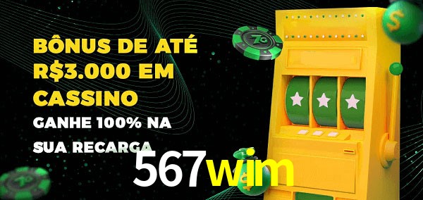567wim melhor bônus de depósito